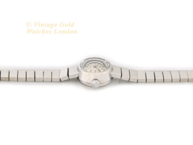 Ladies Omega Cal.580 9ct White Gold 1961 (9)