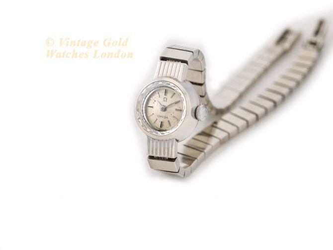 Ladies Omega Cal.580 9ct White Gold 1961 (6)