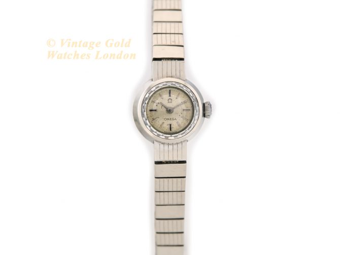 Ladies Omega Cal.580 9ct White Gold 1961 (4)