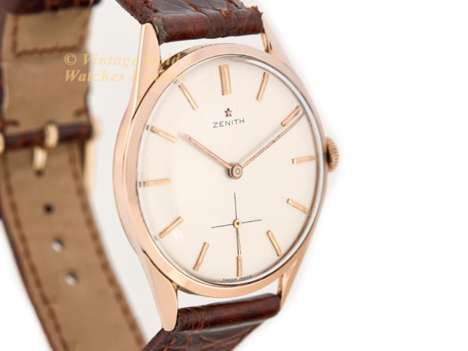 Zenith Cal.40 18ct Pink Gold 1960 (3)