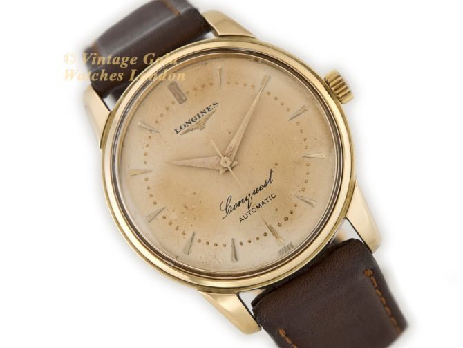 Longines Conquest Cal.19AS 18ct 1955 (1)