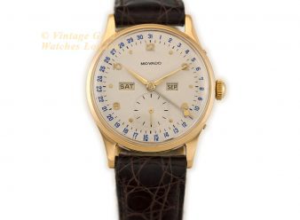 Movado Triple Date Cal.475 18ct 1949