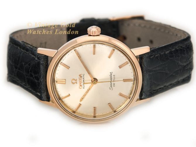 Omega Seamaster De Ville Cal.565 18ct Pink Gold c1967 (7)