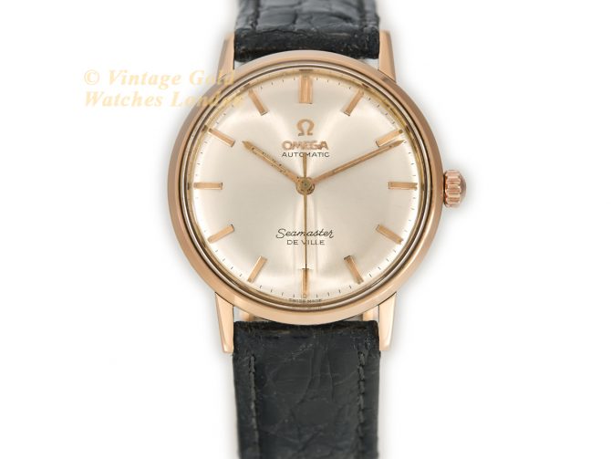 Omega Seamaster De Ville Cal.565 18ct Pink Gold c1967 (4)