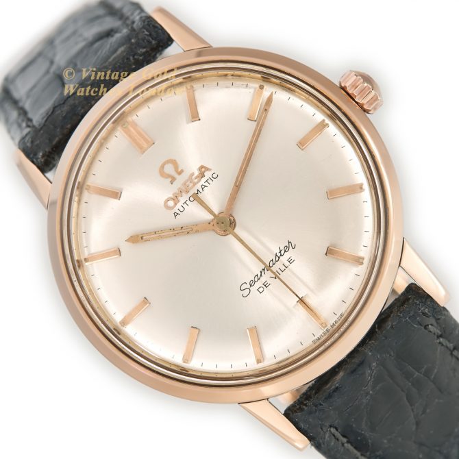 Omega Seamaster De Ville Cal.565 18ct Pink Gold c1967 (14)