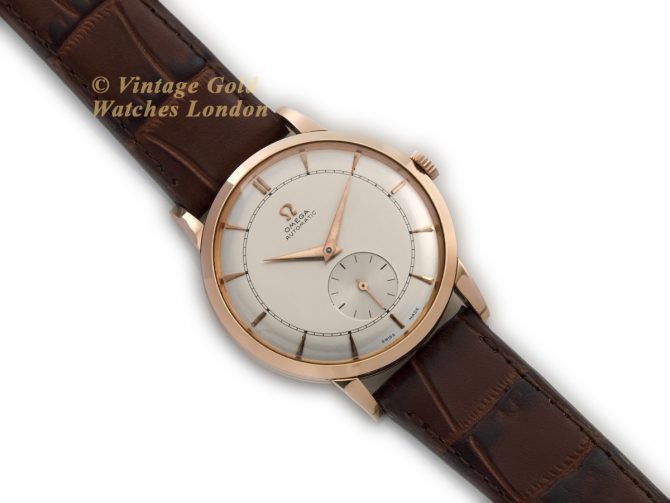 Omega Bumper Automatic Model Ref.2617 18ct Pink Gold 1950 (8)