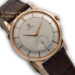 Omega Bumper Automatic Model Ref.2617 18ct Pink Gold 1950 mobile navigation (2)