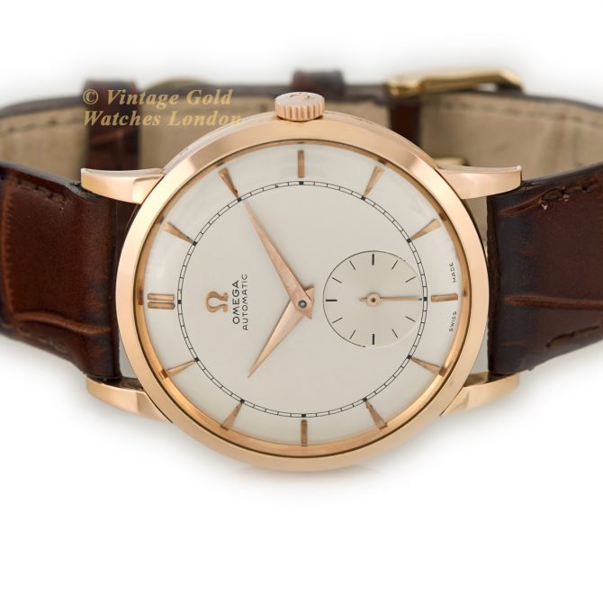 Omega Bumper Automatic Model Ref.2617 18ct Pink Gold 1950 (13)
