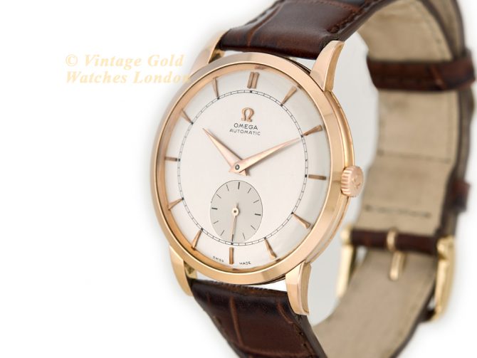 Omega Bumper Automatic Model Ref.2617 18ct Pink Gold 1950 (5)