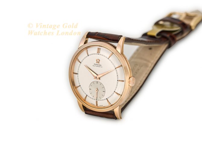 Omega Bumper Automatic Model Ref.2617 18ct Pink Gold 1950 (6)