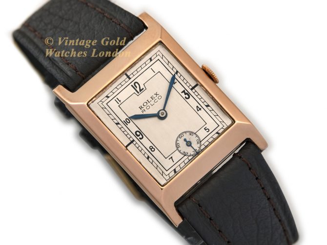 Rolex Rolco 9ct Pink Gold 1933 (2)