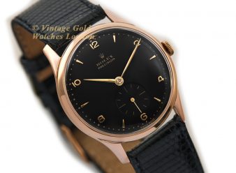 Rolex Precision Cal.700 9ct Pink Gold 1938 - hover