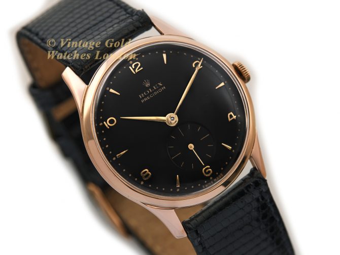Rolex Precision Cal.700 9ct Pink Gold 1938 (2)