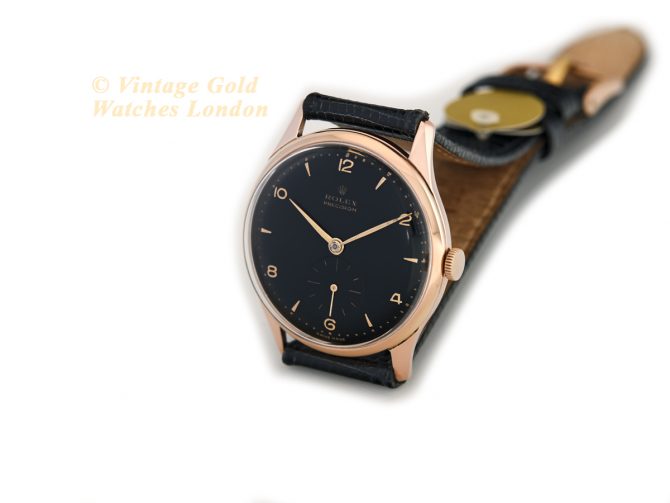 Rolex Precision Cal.700 9ct Pink Gold 1938 (6)