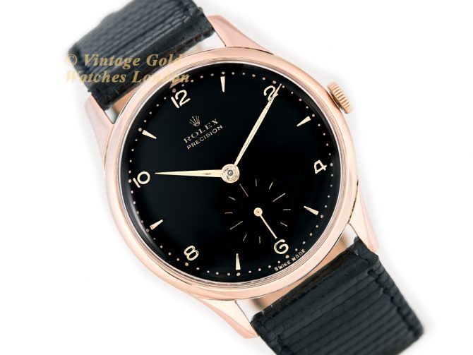 Rolex Precision Cal.700 9ct Pink Gold 1938 (1)