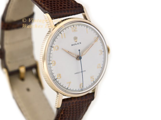 Rolex Precision Coin Edge Cal.1210 9ct 1956 (3)