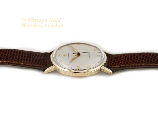 Rolex Precision Coin Edge Cal.1210 9ct 1956 (10)