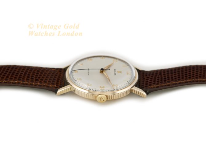 Rolex Precision Coin Edge Cal.1210 9ct 1956 (9)
