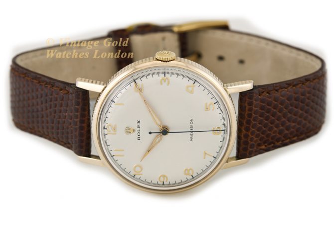 Rolex Precision Coin Edge Cal.1210 9ct 1956 (7)