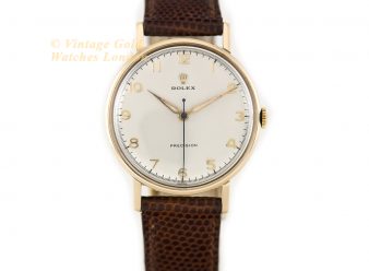 Rolex Precision Coin Edge Cal.1210 9ct 1956