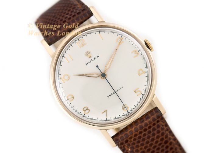 Rolex Precision Coin Edge Cal.1210 9ct 1956 (1)