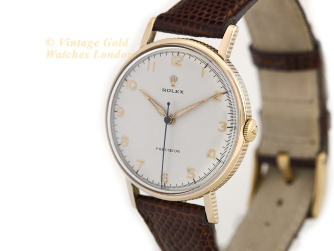Rolex Precision Coin Edge Cal.1210 9ct 1956 (5)