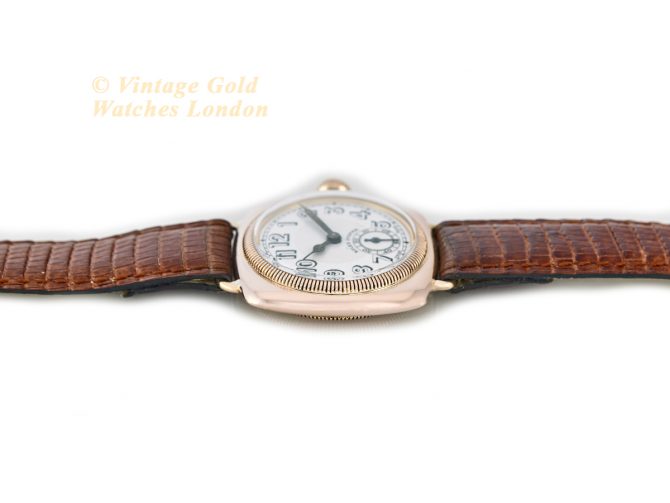 Rolex Oyster Cushion 9ct Pink Gold 1926 1st Edition (10)