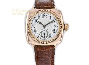 Rolex Oyster Cushion 9ct Pink Gold 1926 1st Edition