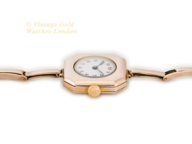 Ladies Rolex 9ct Pink Gold 1916 (9)