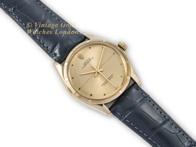 Rolex Oyster Perpetual Model Ref.1005 14ct 1966 Thunderbird Bezel (8)