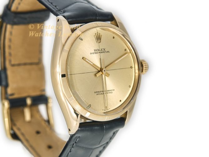 Rolex Oyster Perpetual Model Ref.1005 14ct 1966 Thunderbird Bezel (3)