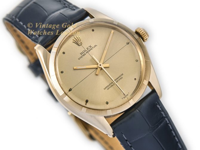 Rolex Oyster Perpetual Model Ref.1005 14ct 1966 Thunderbird Bezel (2)
