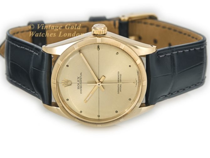 Rolex Oyster Perpetual Model Ref.1005 14ct 1966 Thunderbird Bezel (7)