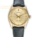 Rolex Oyster Perpetual Model Ref.1005 14ct 1966 Thunderbird Bezel mobile navigation (4)
