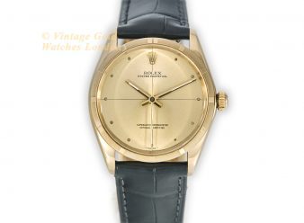 Rolex Oyster Perpetual Model Ref.1005 14ct 1966 Thunderbird Bezel