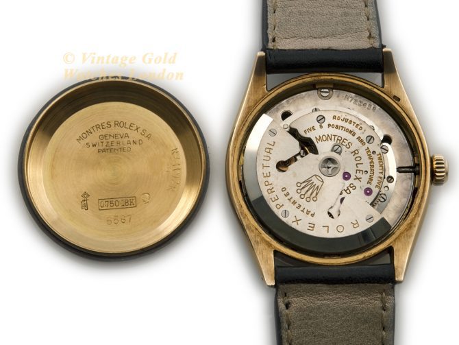 Rolex Oyster Perpetual Model Ref.6567 18ct 1955 (12)