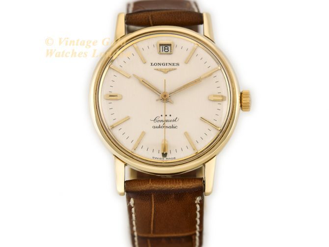 Longines Conquest Automatic Cal.291 18ct 1961 (4)