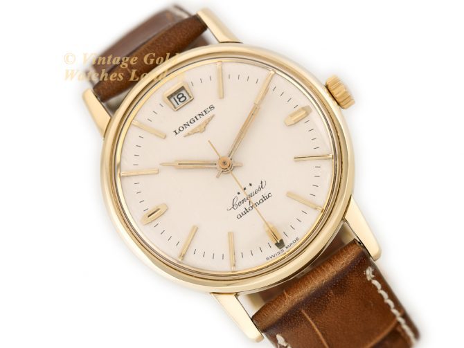 Longines Conquest Automatic Cal.291 18ct 1961 (1)