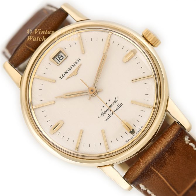 Longines Conquest Automatic Cal.291 18ct 1961 (15)