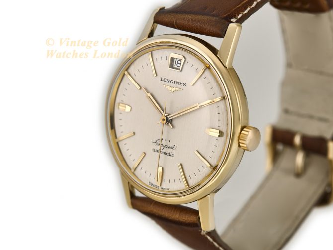 Longines Conquest Automatic Cal.291 18ct 1961 (5)