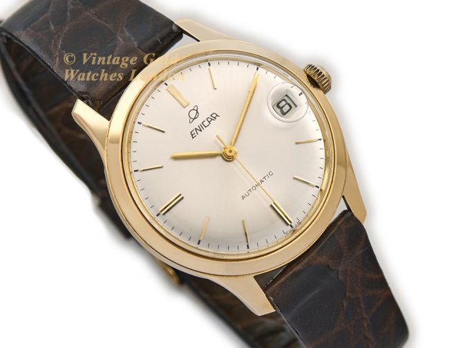 Enicar Automatic Cal.1035 18ct 1965 (2)