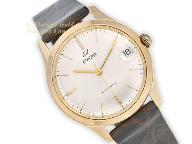 Enicar Automatic Cal.1035 18ct 1965 (1)