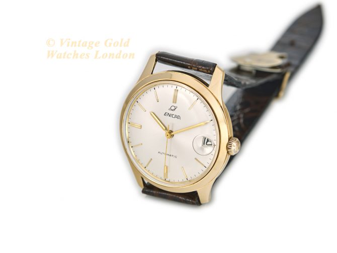 Enicar Automatic Cal.1035 18ct 1965 (6)