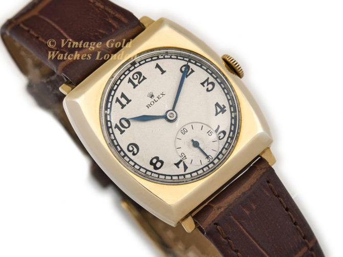 Rolex Cushion Cal.11 Ligne 9ct 1937 (2)