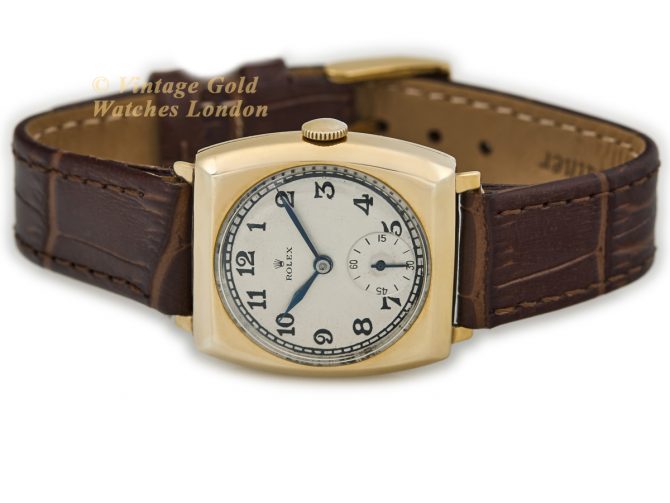 Rolex Cushion Cal.11 Ligne 9ct 1937 (7)