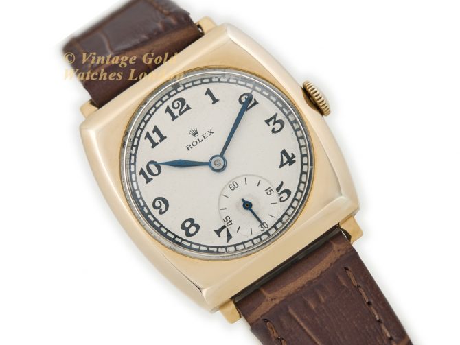 Rolex Cushion Cal.11 Ligne 9ct 1937 (1)