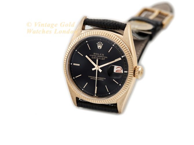 Rolex Oyster Perpetual Datejust Model Ref.6605 18ct 1954 (6)