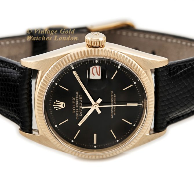 Rolex Oyster Perpetual Datejust Model Ref.6605 18ct 1954 (15)