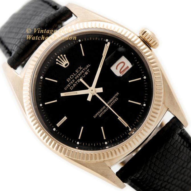 Rolex Oyster Perpetual Datejust Model Ref.6605 18ct 1954 (16)