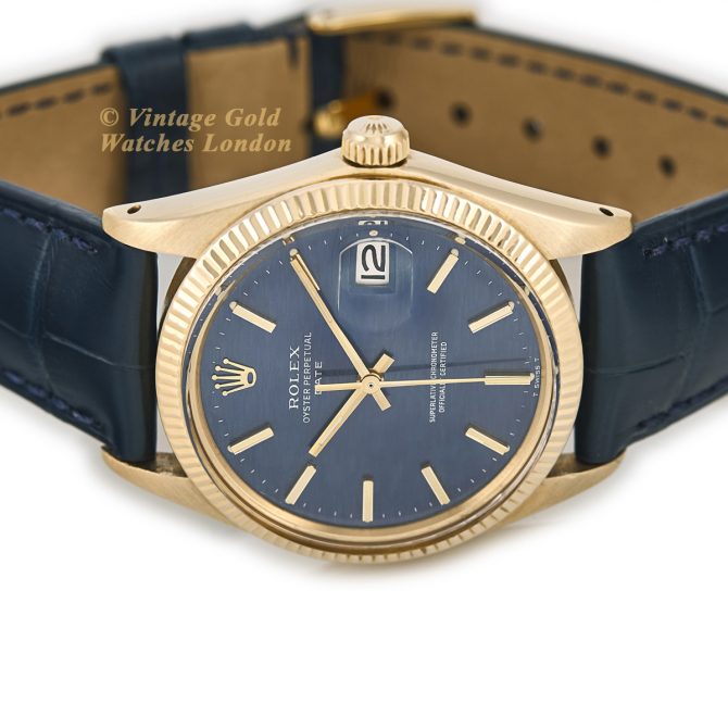 Rolex Oyster Perpetual 1503 18ct 1971 Blue Mosaic (14)